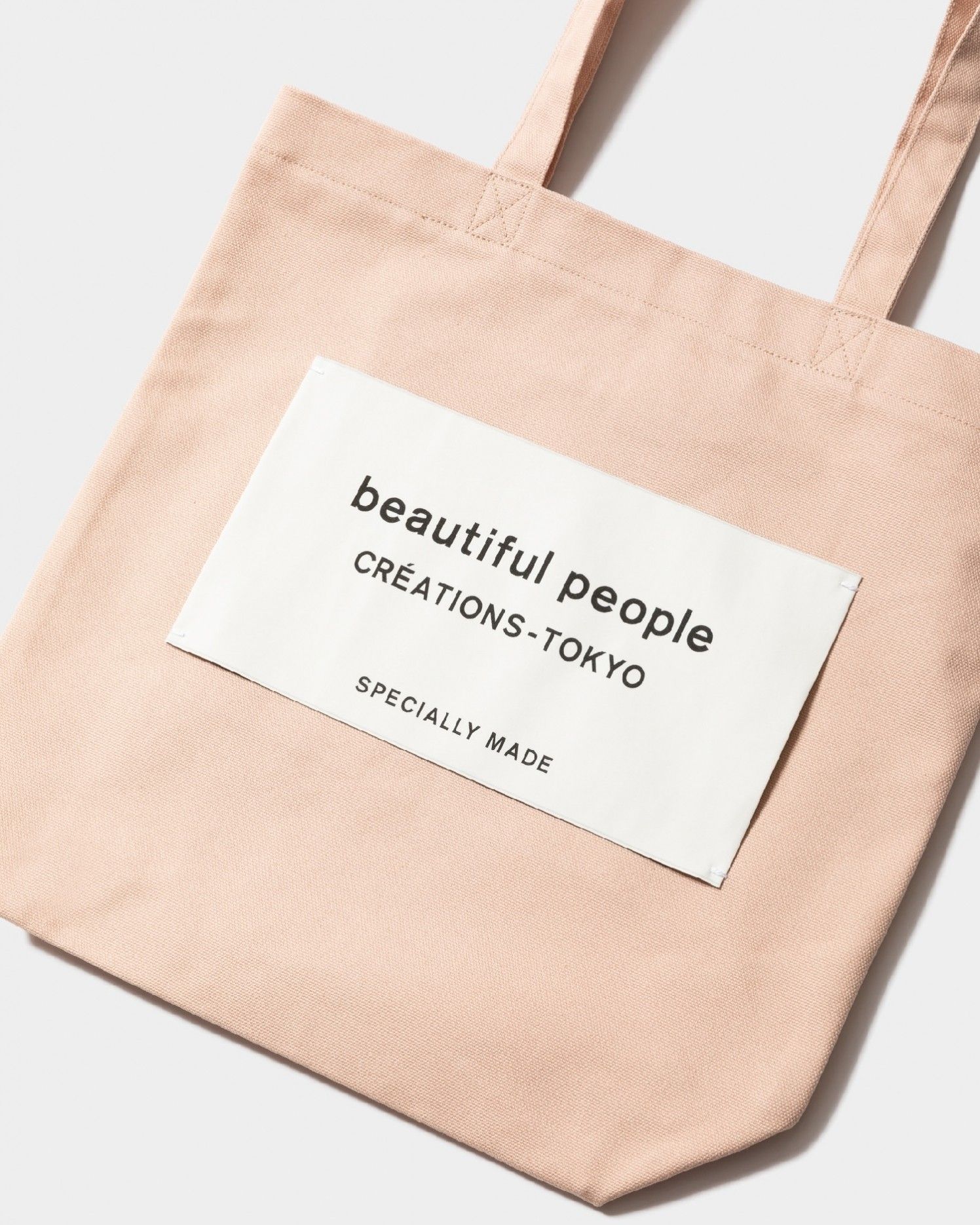 beautiful people - SDGs name tag tote bag / ネームタグ トート