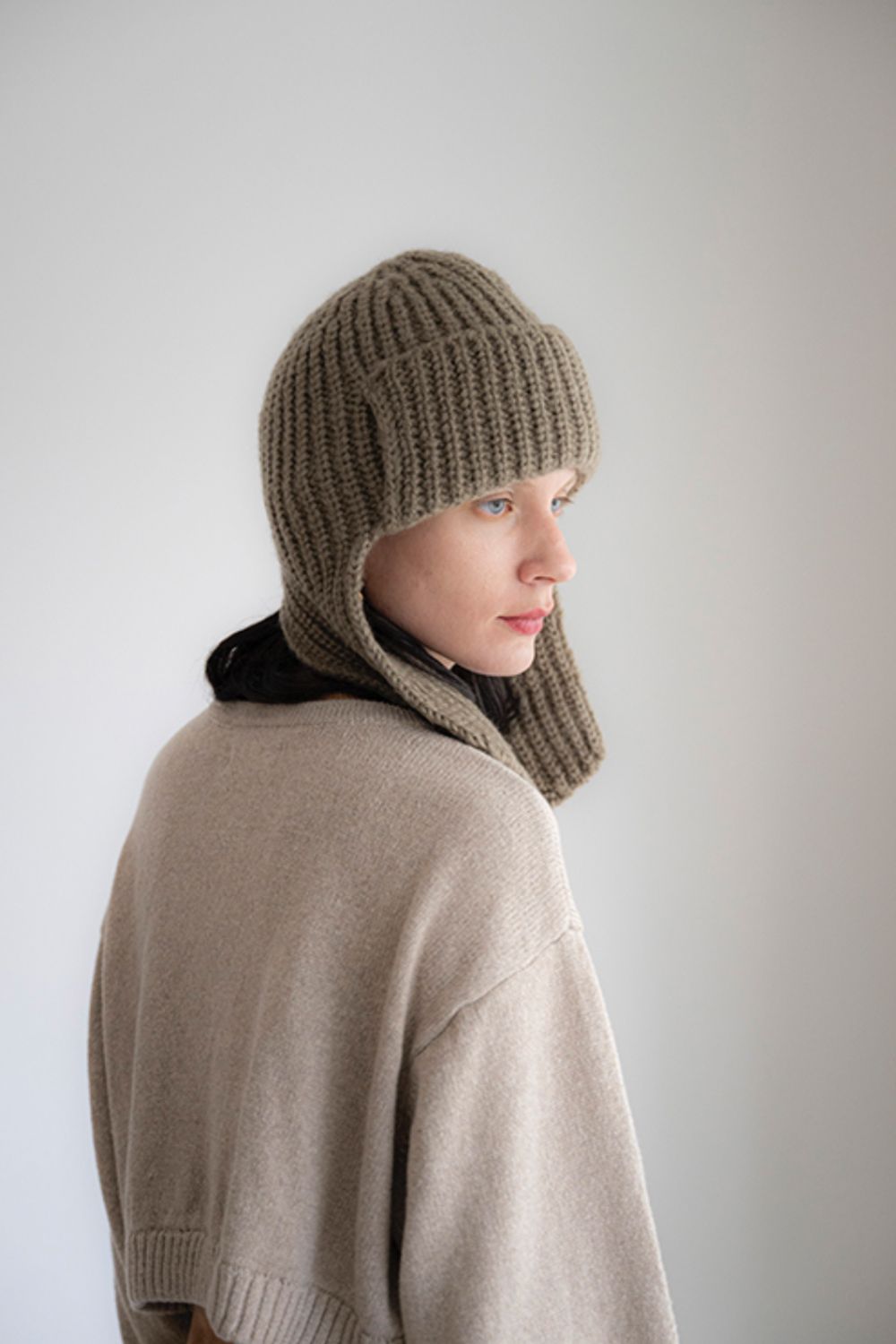 CAVEZA ROSSO - EAR FLAP KNITCAP / イヤーフラップニットキャップ