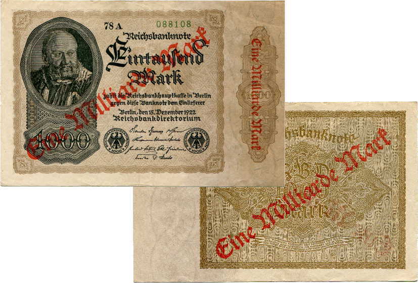 ドイツのハイパーインフレ