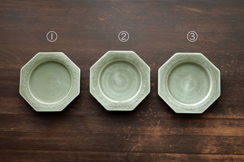 オクトゴナルプレートS OL / 加藤かずみ - うつわと暮らしの道具 sizuku