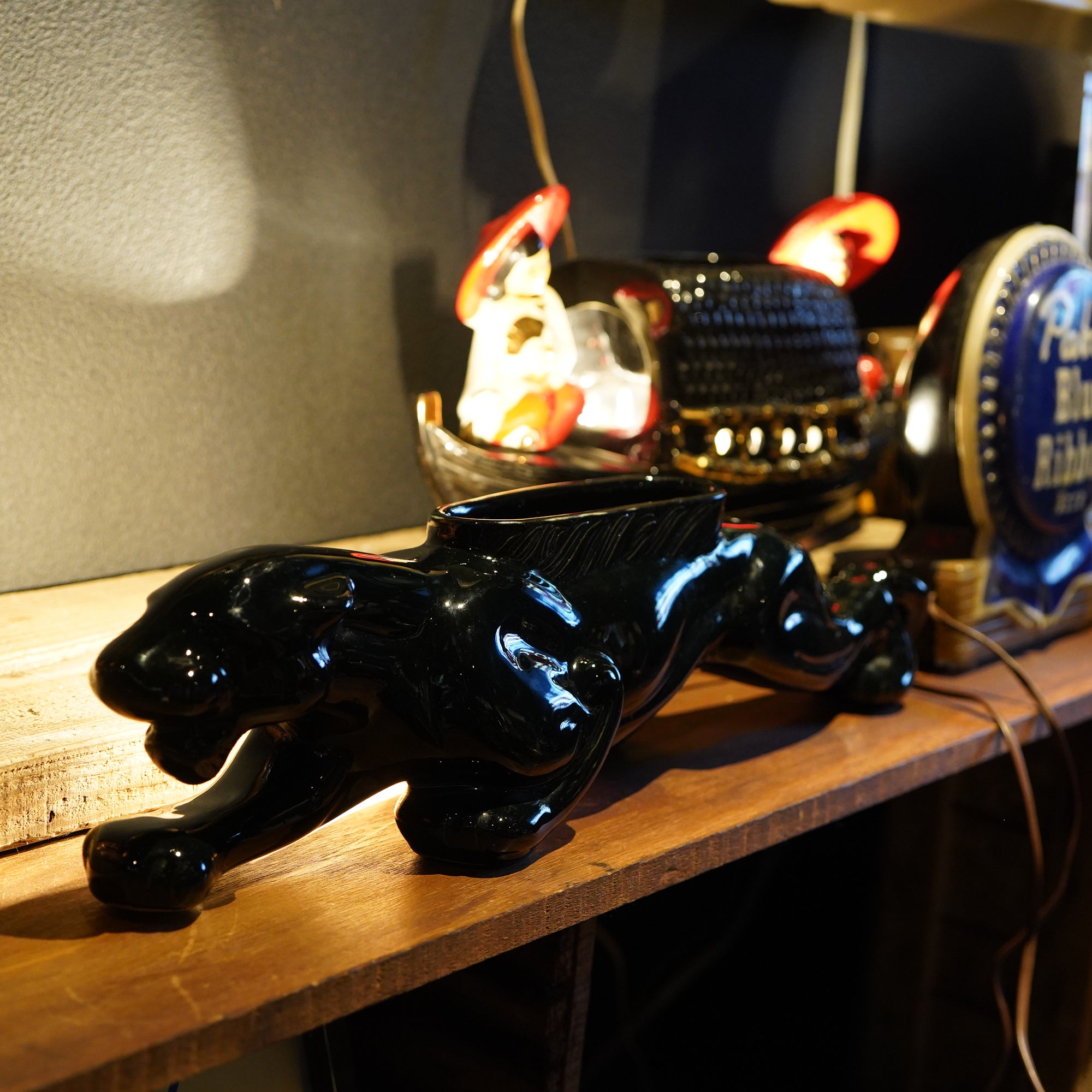 1950's ブラックパンサー プランターTVランプ – SK OLDIES