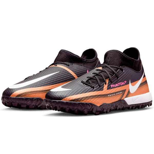 Nike Phantom GT2 Academy DF Turf Soccer Shoes (Metallic Copper