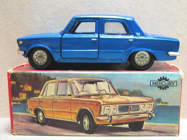 ミニカー MERCURY FIAT - 125 BERLINE Fiat 125 【Diecast Model 1/43】 MERCURY - YouTube