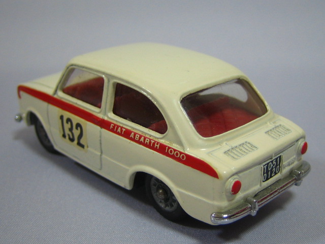 MERCURY FIAT ABARTH 1000 art.42 ミニカー Mercury Models 41 Fiat Abarth 1000 BIALBERO - QDT