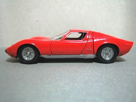 激レア solido ソリド ランボルギーニ P400 MIURA ランボルギーニ・ミウラ by ソリド<br>……不朽の名作。こんなミニカーは