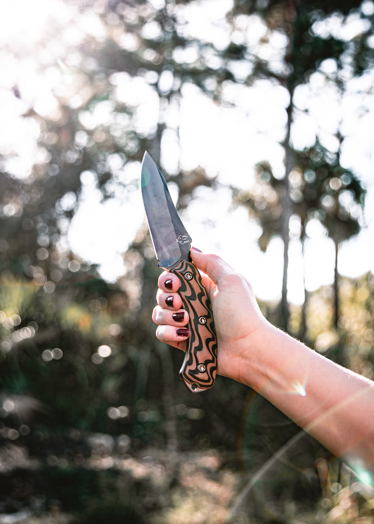 Jackal™ ODG G10 | Flat Dark Earth Drop Point, FDE Sheath | Zac