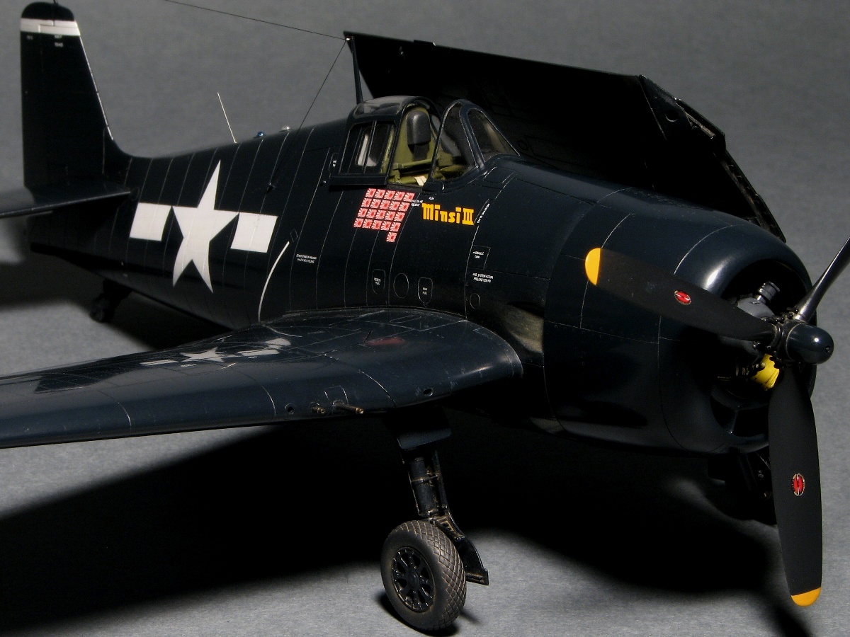 f6f hellcat part-5 ヘルキャット ハセガワ1/48