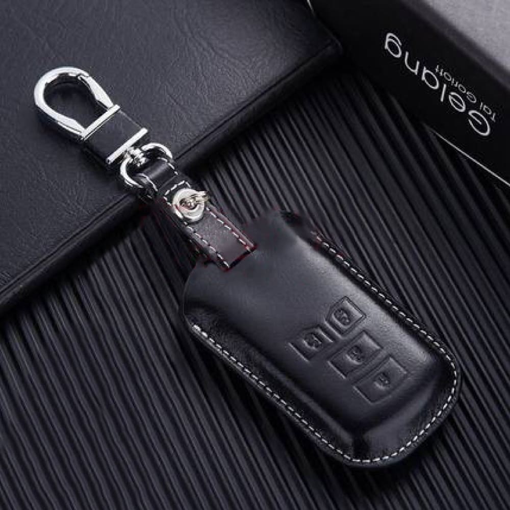 トヨタ】ブラックレザースマートキーケース〔Cタイプ〕