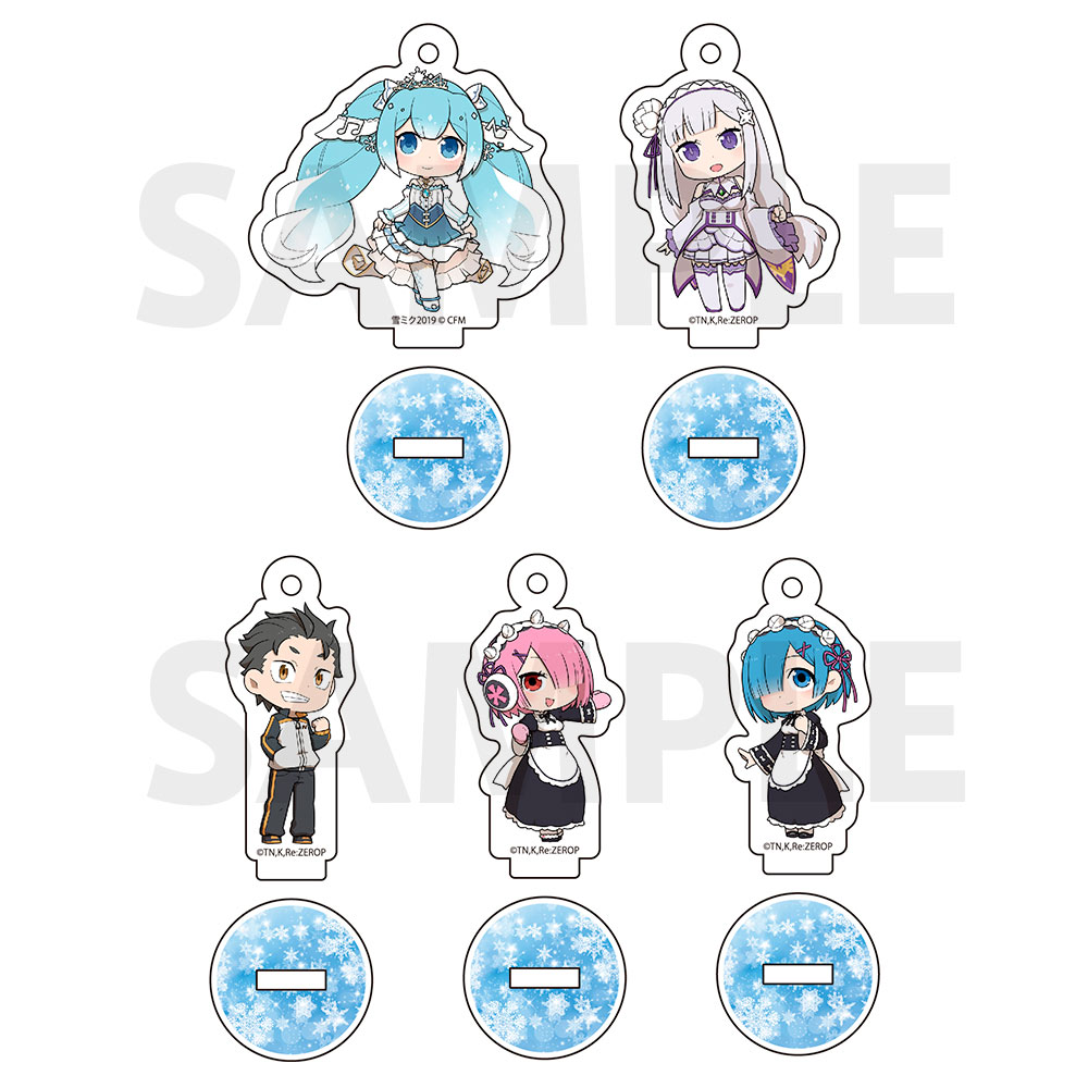 グッズ]「SNOW MIKU 2019」×「Re:ゼロから始める異世界生活 Memory