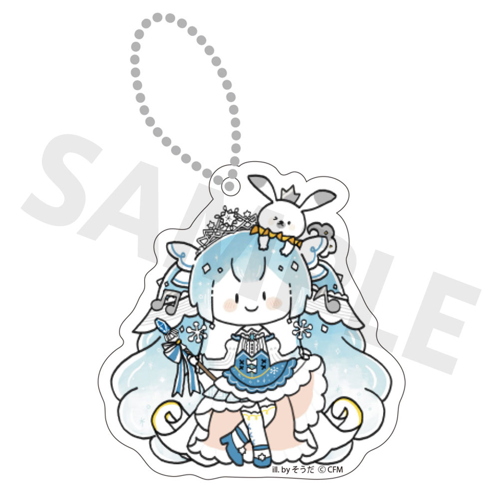 グッズ]雪ミク スカイタウン×SNOW MIKU 2019 アクリルキーホルダー