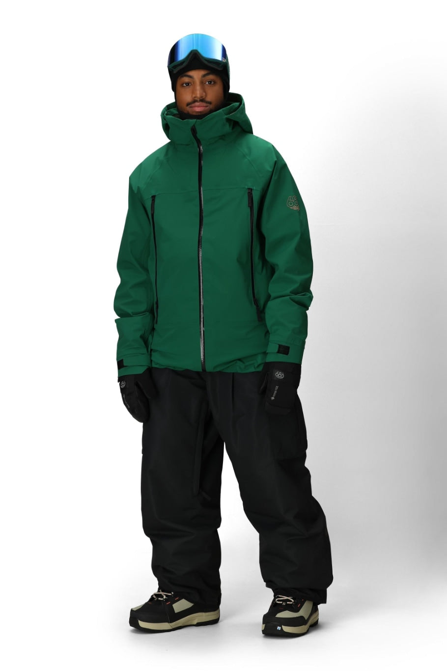 686 ロクハチロク MENS SMARTY 3-IN-1 RODEO 3L JACKET EMERALD GREEN