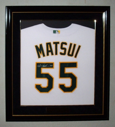 松井秀喜NYヤンキースユニフォーム額縁