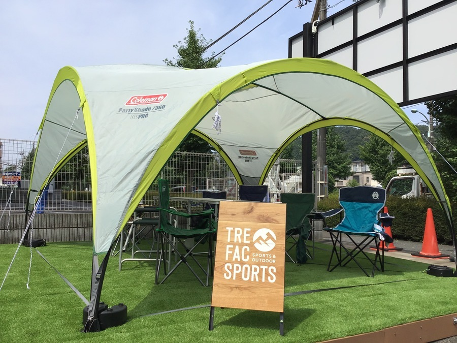 Coleman 大型パーティシェード360◇BBQ・キャンプ・イベント大活躍