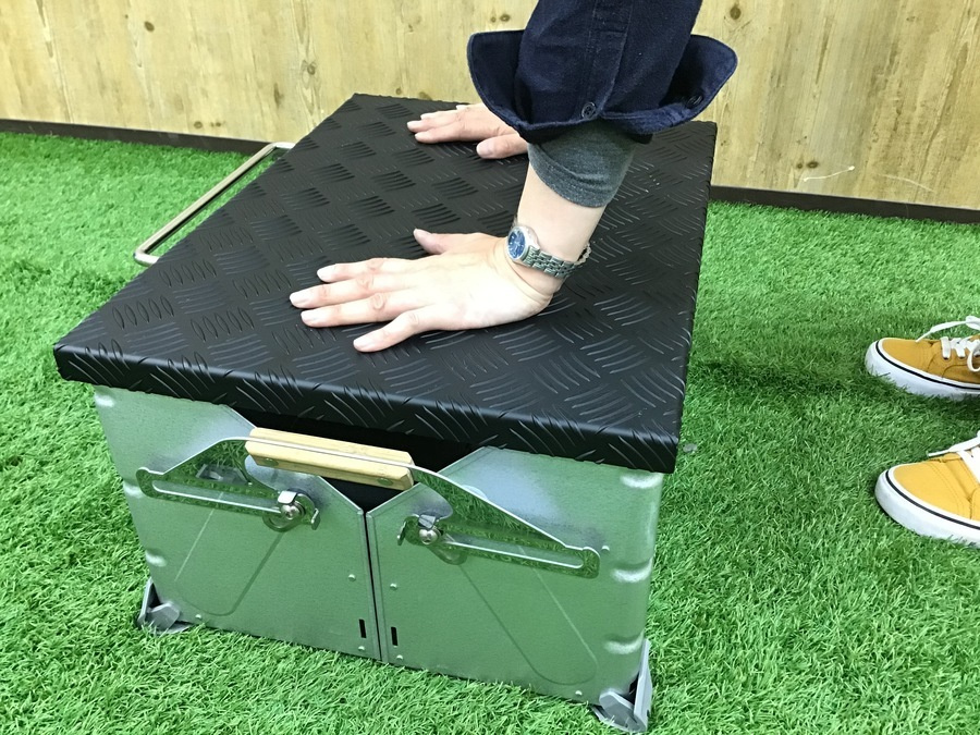 シェルコン50 フリーダム シェルフコンテナ50天板 縞板天板テーブル