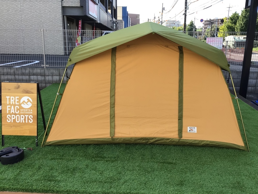 ソロキャンプにも使えるレトロテント！【テンマクのペポライト