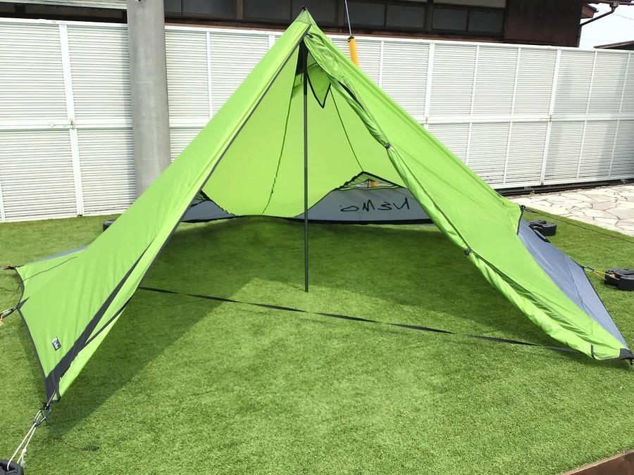 nemo(ニーモ）初のワンポールテント『ペンタライト4P』[2019.06.21発行