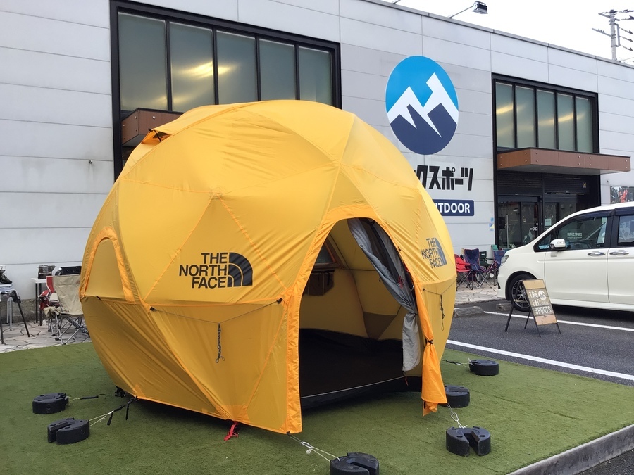 唯一無二なシルエットを持つノースフェイスのジオドーム4の実態とは