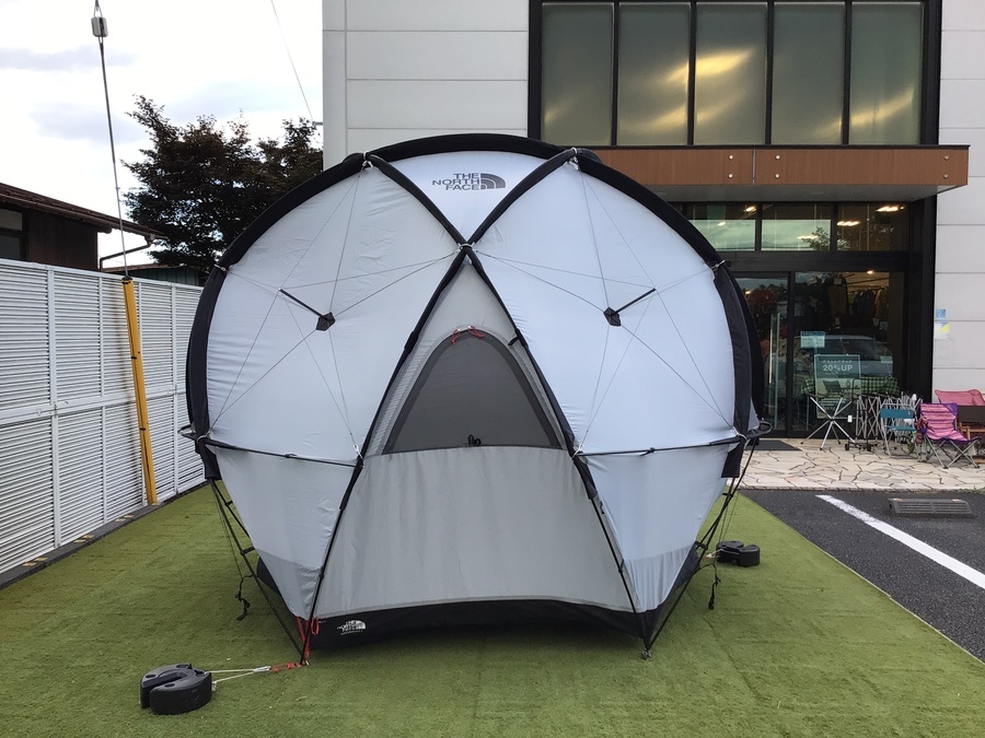 唯一無二なシルエットを持つノースフェイスのジオドーム4の実態とは