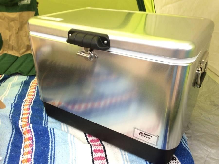 スポーツ柏】コールマンのスチールベルトクーラー、ジャグを入荷しま