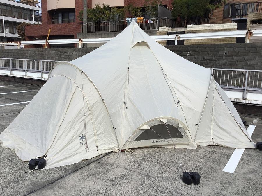 TFスポーツ幕張】スノーピークのスピアヘッド設営！[2019.02.25発行