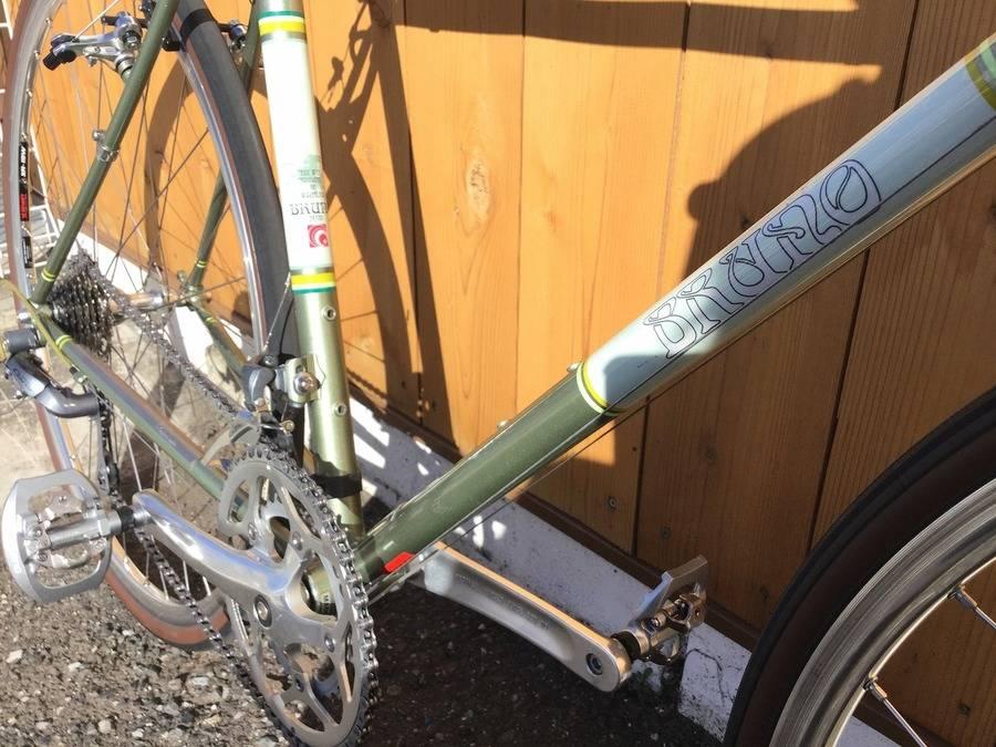 名古屋引取】BRUNO ブルーノ クロモリロード SIZE450 名古屋引取 BRUNO