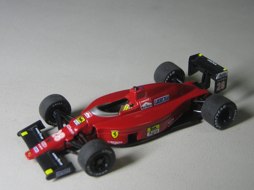 1/64 KYOSHO Ferrari F189(F1-89) Early Version: Splash and Go!!!!!