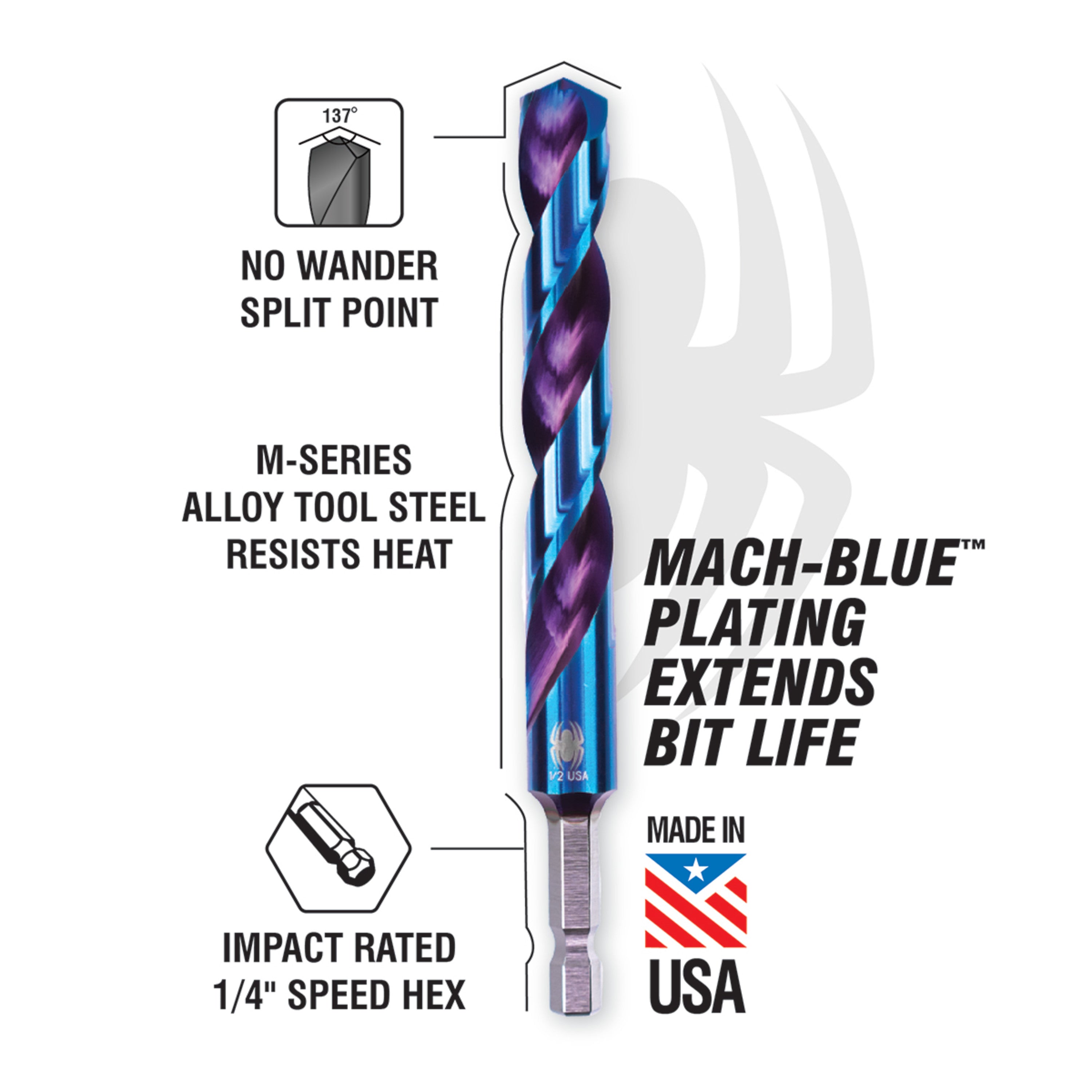 Stinger™ Mach-Blue™ 3/8