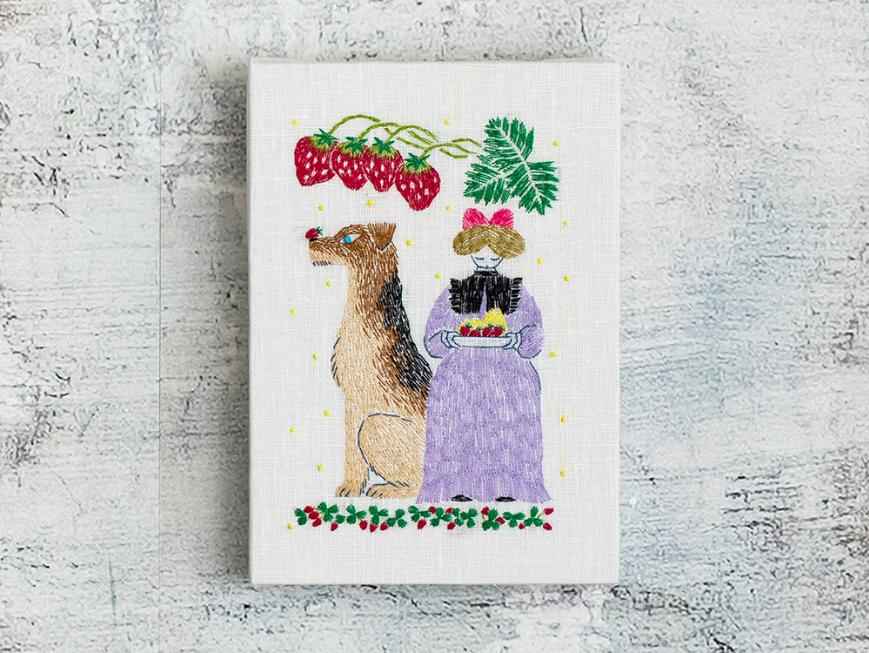 新発売】童話の世界を感じる、奥見伊代さんのイラスト刺しゅう