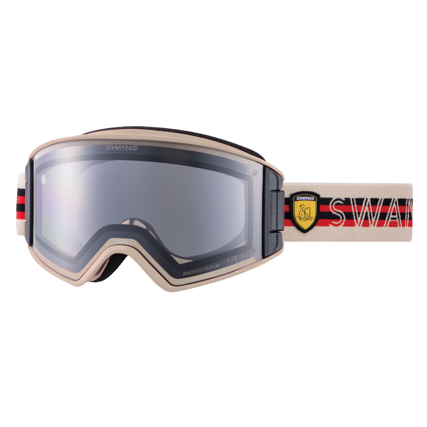 POC ゴーグル CORNEA ベージュフレーム レンズ二枚付き POC ゴーグル