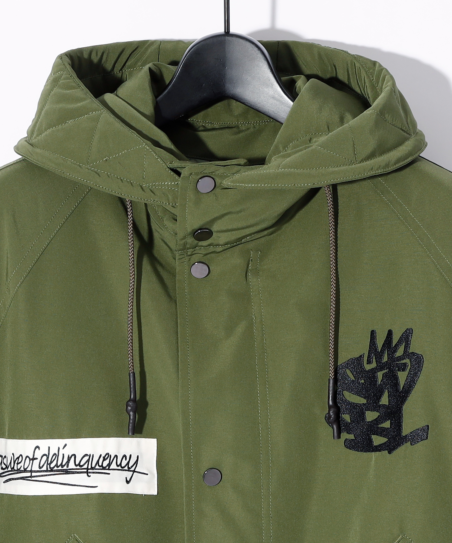 FISHTAIL MODS COAT (GRAPHIC)［KHAKI］ | SWITCHBLADE