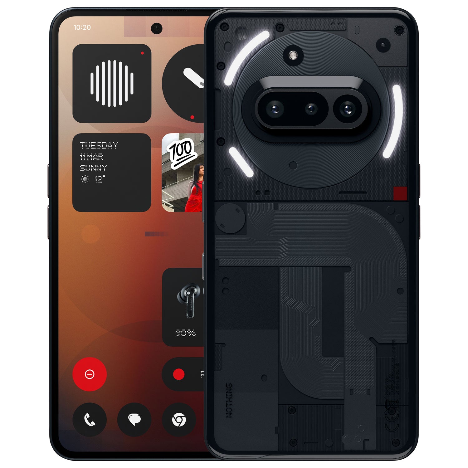 Nothing Phone 3a (A059) Dual Sim Factory Unlocked - 5G