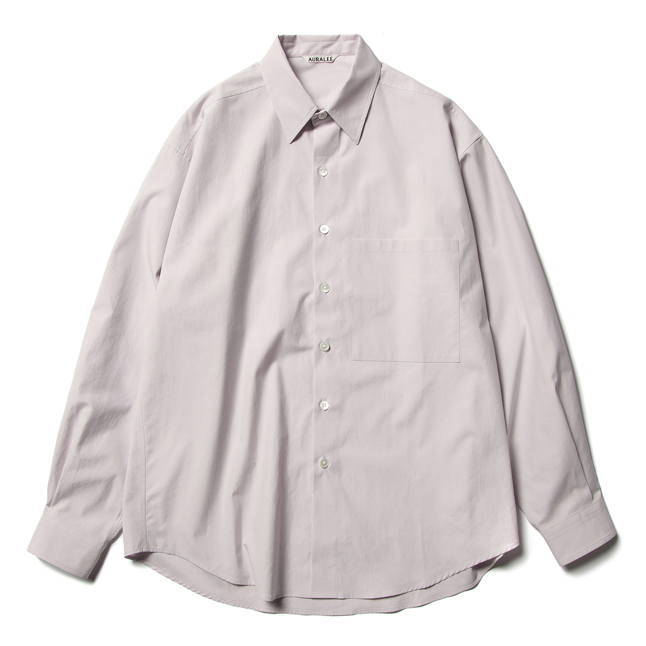 AURALEE / オーラリー | WASHED FINX TWILL BIG SHIRTS (メンズ