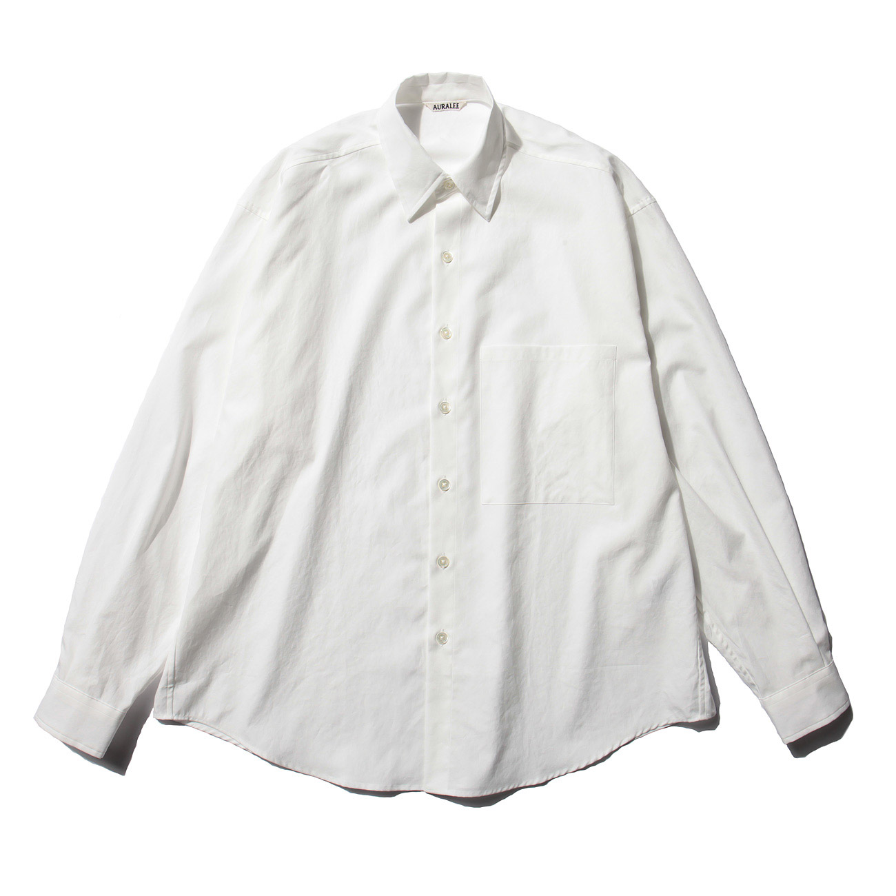 AURALEE / オーラリー | WASHED FINX TWILL BIG SHIRTS (メンズ