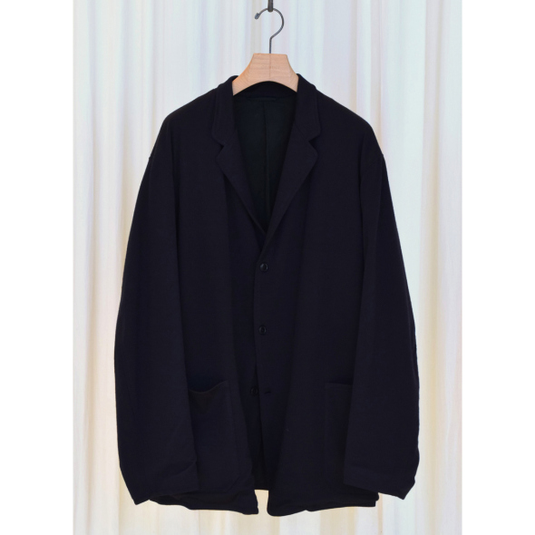 COMOLI / コモリ | ウールニット ジャケット - Navy | 通販 - 正規取扱