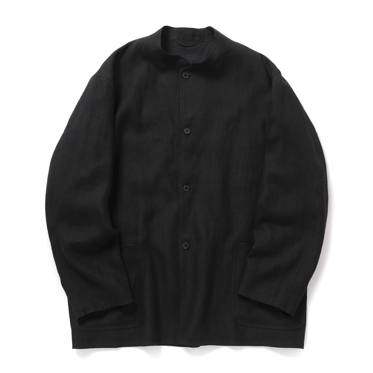 COMOLI / コモリ | カナパ スタンドカラージャケット - Black | 通販