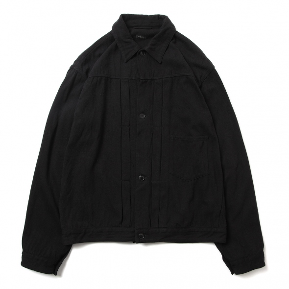 COMOLI / コモリ | シルクネップ TYPE-1ST - Black | 通販 - 正規取扱