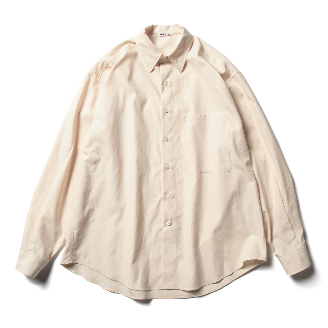 AURALEE / オーラリー | WASHED FINX TWILL BIG SHIRTS (メンズ