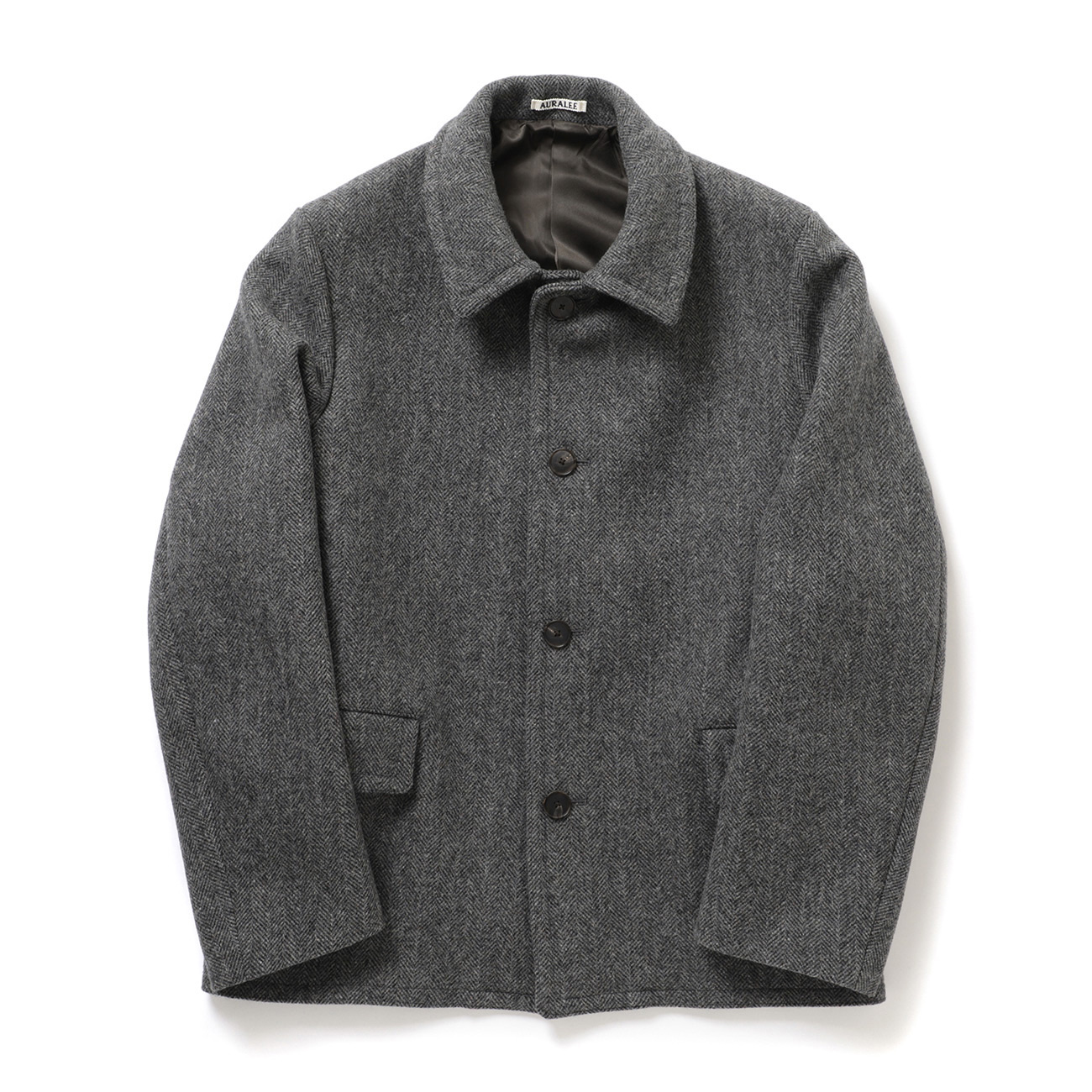 AURALEE / オーラリー | SHETLAND WOOL DOUBLE CLOTH BLOUSON (メンズ