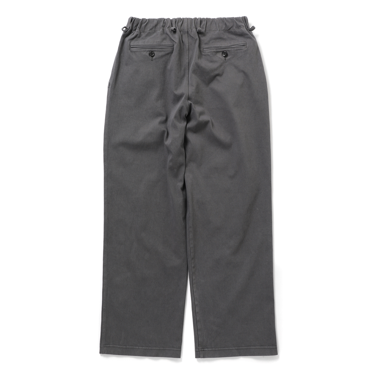 CURLY / カーリー | DENIM 2TUCK WIDE EZ PANTS - Slate Gray | 通販