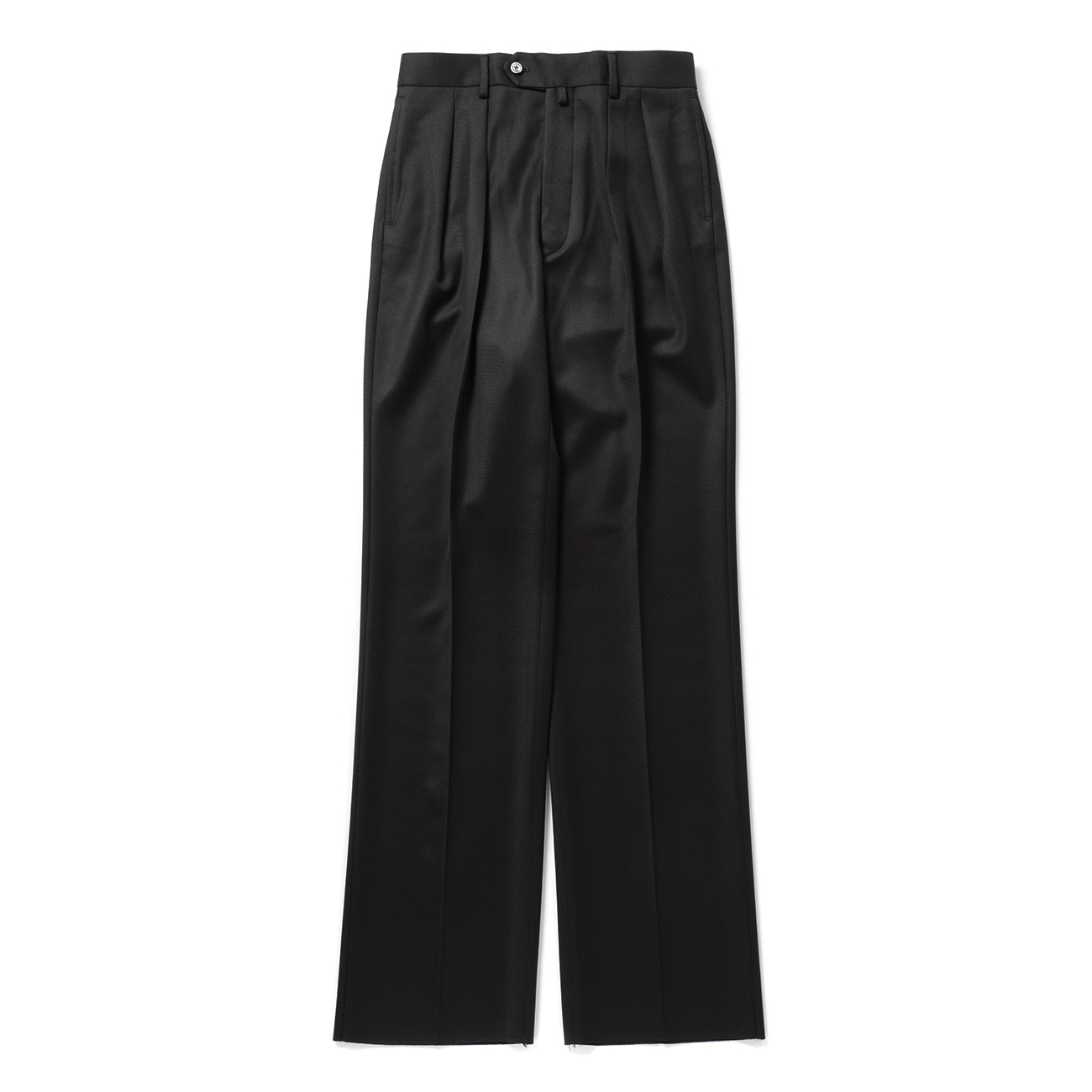 NEAT / ニート | Wool Tricotine Wide - Black | 通販 - 正規取扱店