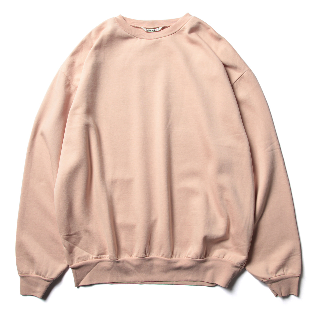 AURALEE / オーラリー | ELASTIC HIGH GAUGE SWEAT P/O (メンズ