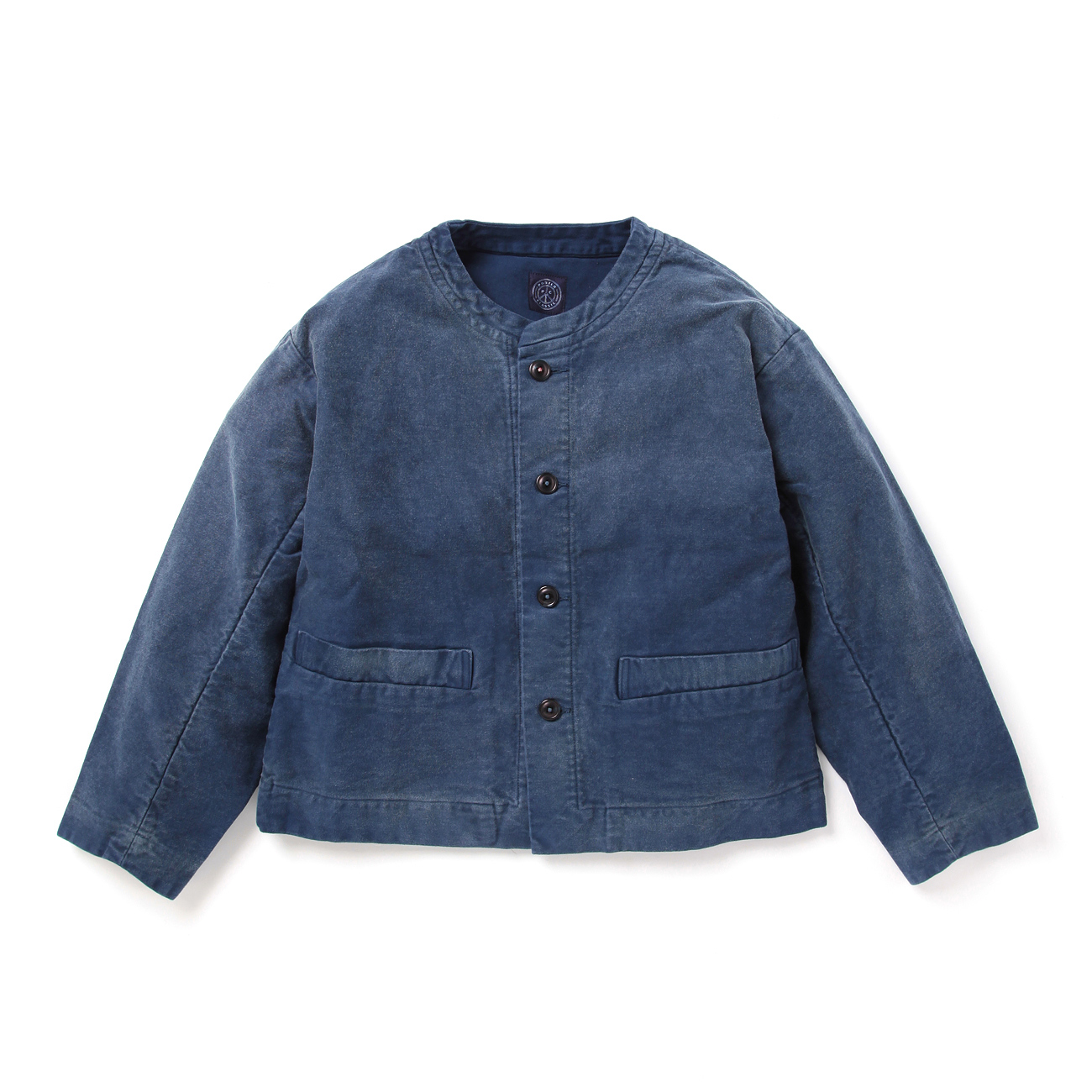 Porter Classic / ポータークラシック | MOLESKIN NO-COLLAR JACKET