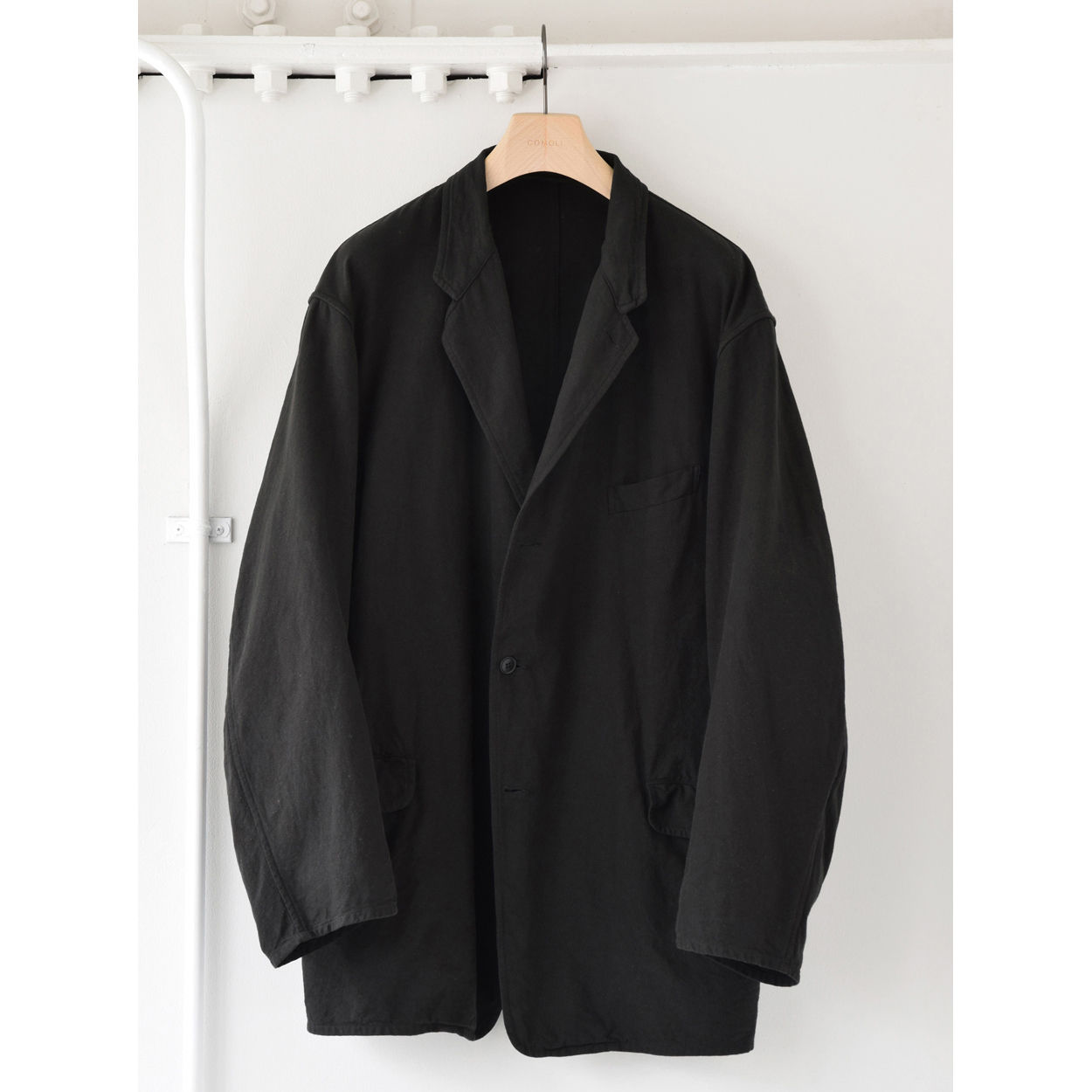 COMOLI / コモリ | コットンダックス ジャケット - Black | 通販
