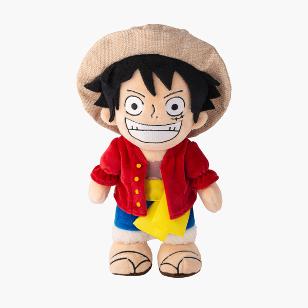 ワンピース】スタンドレイドぬいぐるみ ルフィ: ぬいぐるみ