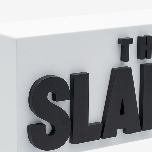 THE FIRST SLAM DUNK ロゴフィギュア WHITE: ぬいぐるみ・フィギュア