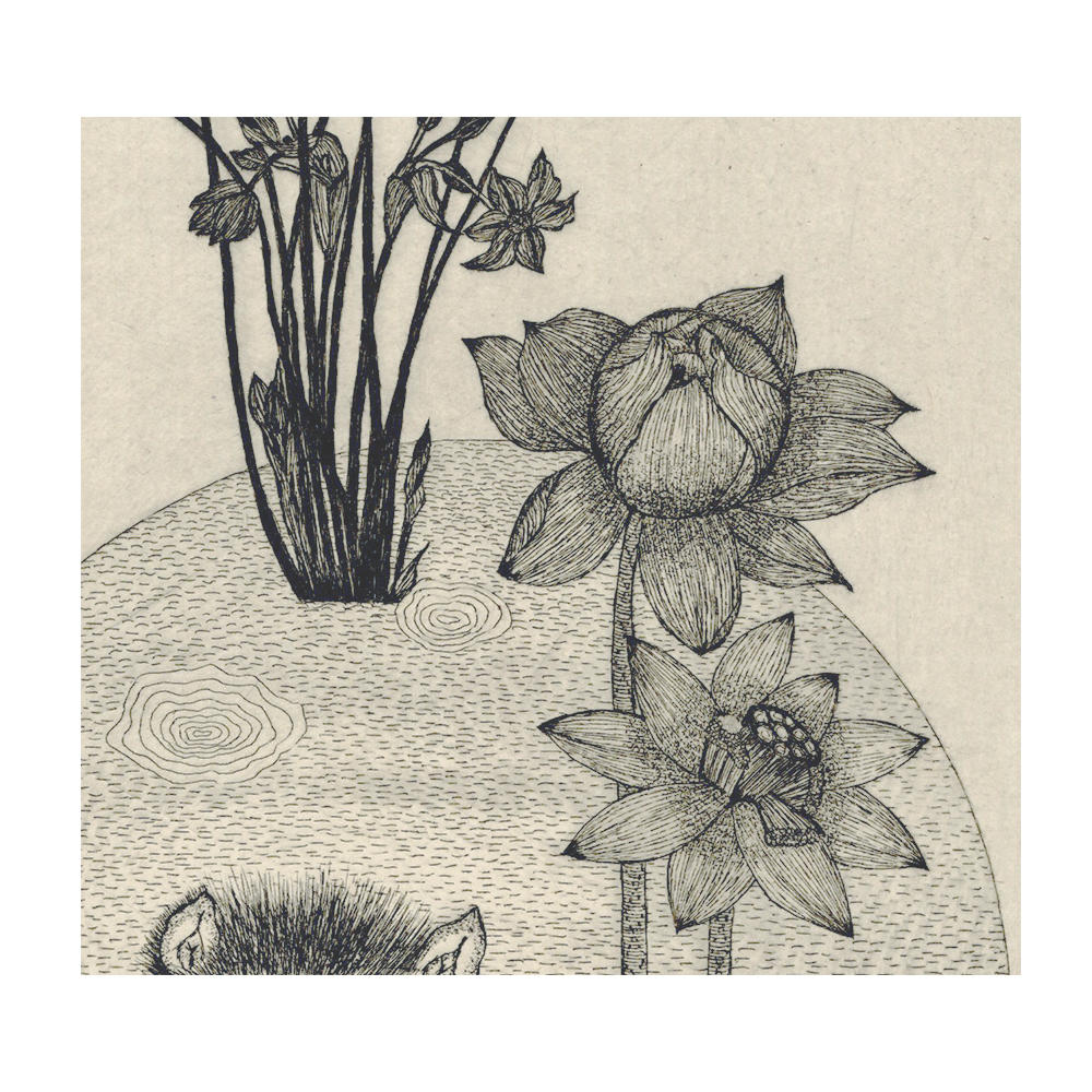 サイン入り】永井一正 銅版画作品 「LIFE 24」 永井一正 -の商品詳細