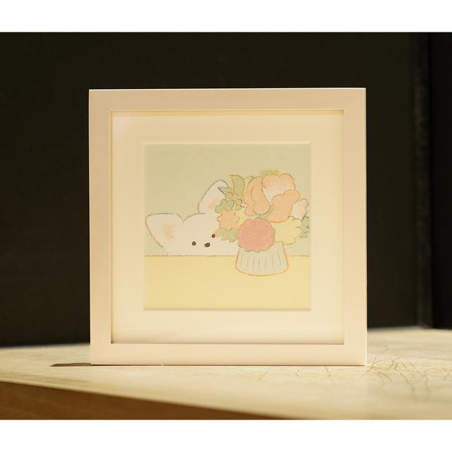 4月上旬頃配送】てらおかなつみ 額装原画11 てらおかなつみ -の商品