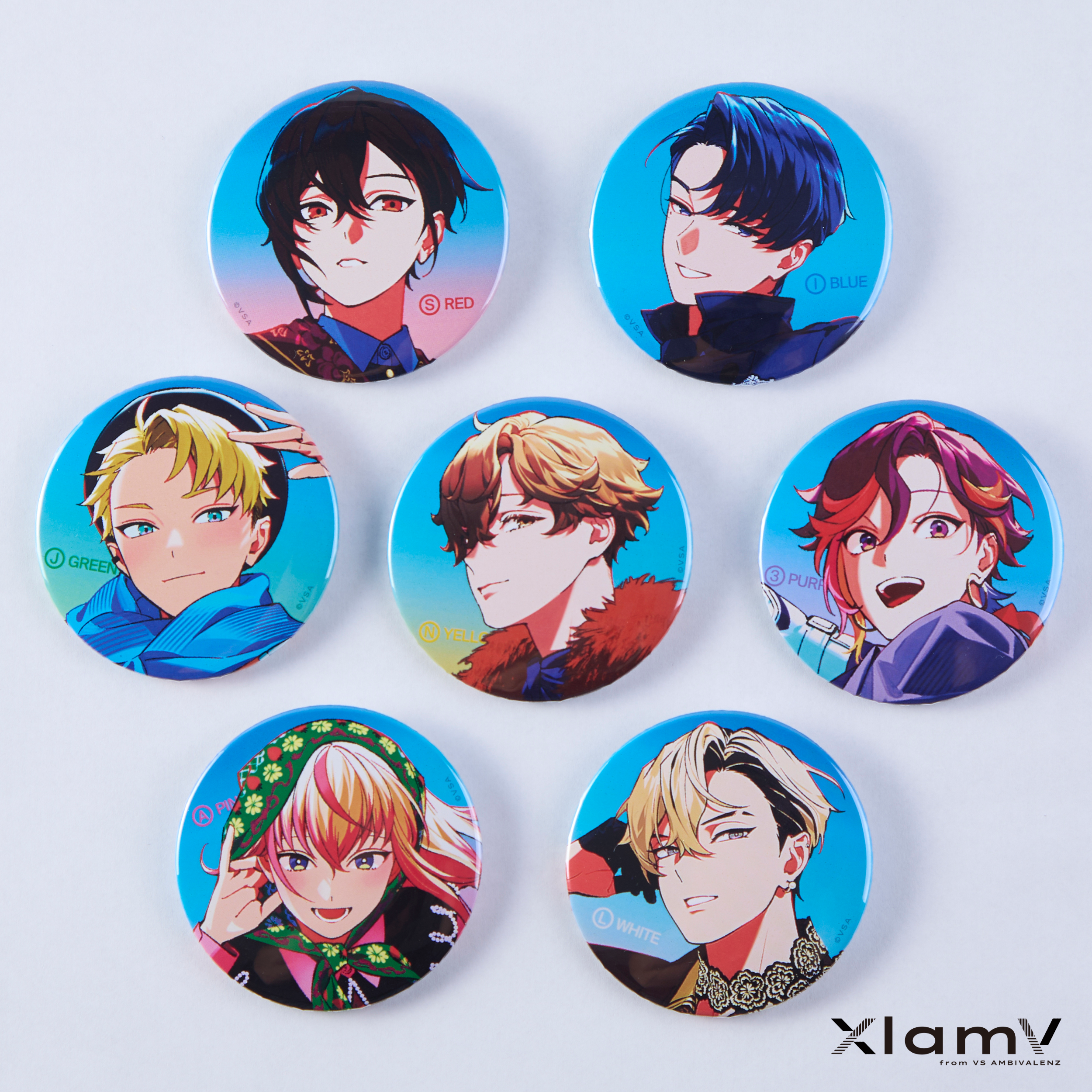 landscape】XlamV トレーディング缶バッジ | VS AMBIVALENZ
