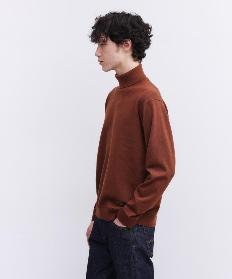 アンチピリング タートルネック ニット（ニット/セーター） | TAKEO