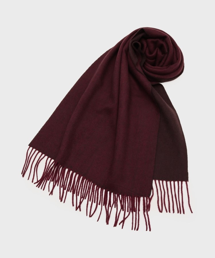 洗えるベビーカシミヤ】 ベビーカシミヤ無地マフラー（ストール